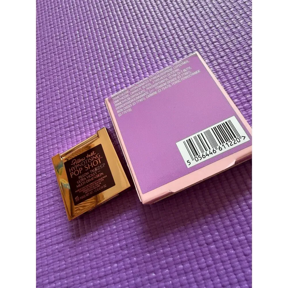 New Charlotte Tilbury Pillow Talk Ultra Violet Hypnotising Pop Shot Eyeshadow